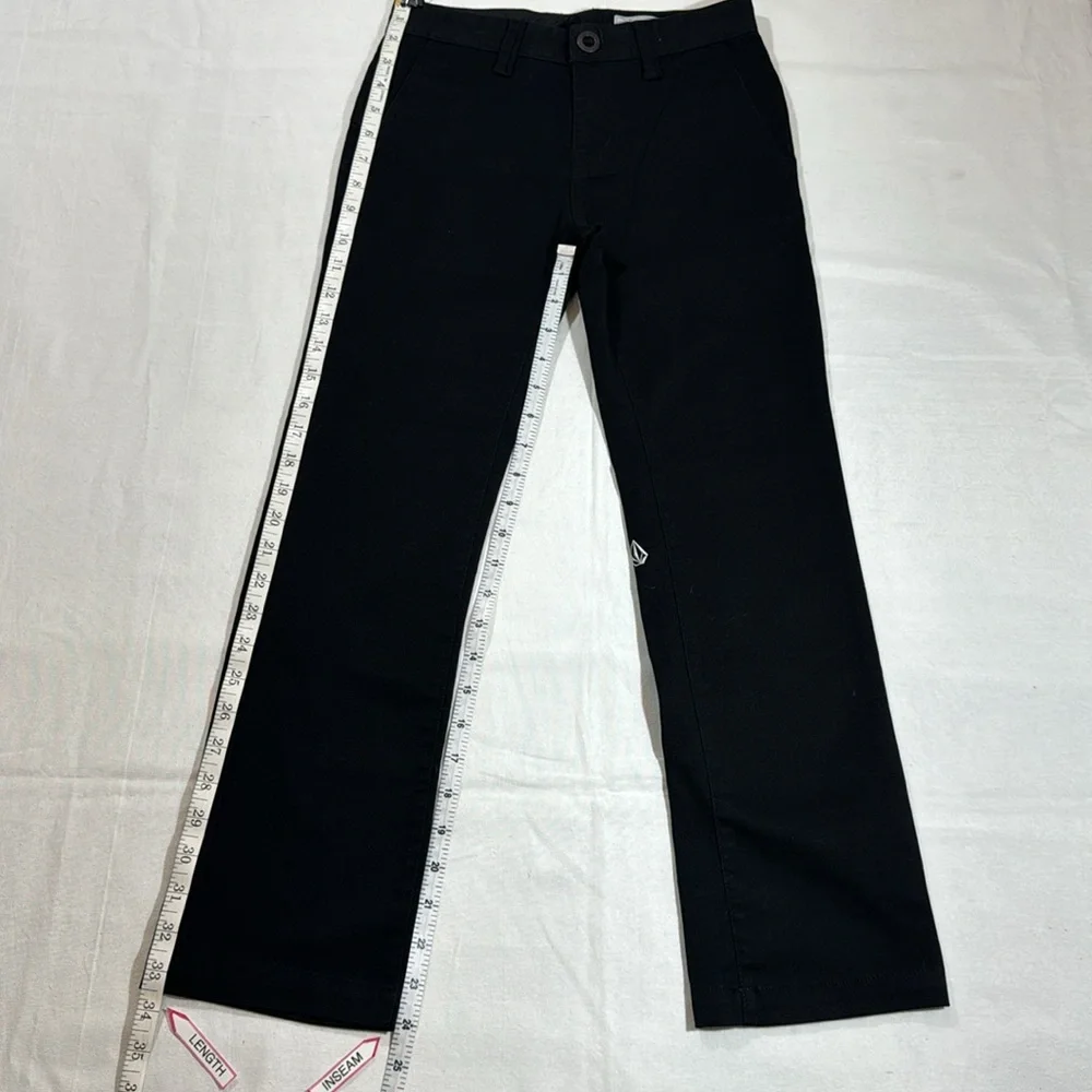 Volcom Frickin KIDS Chino Pants, size 24, black - Picture 5 of 10